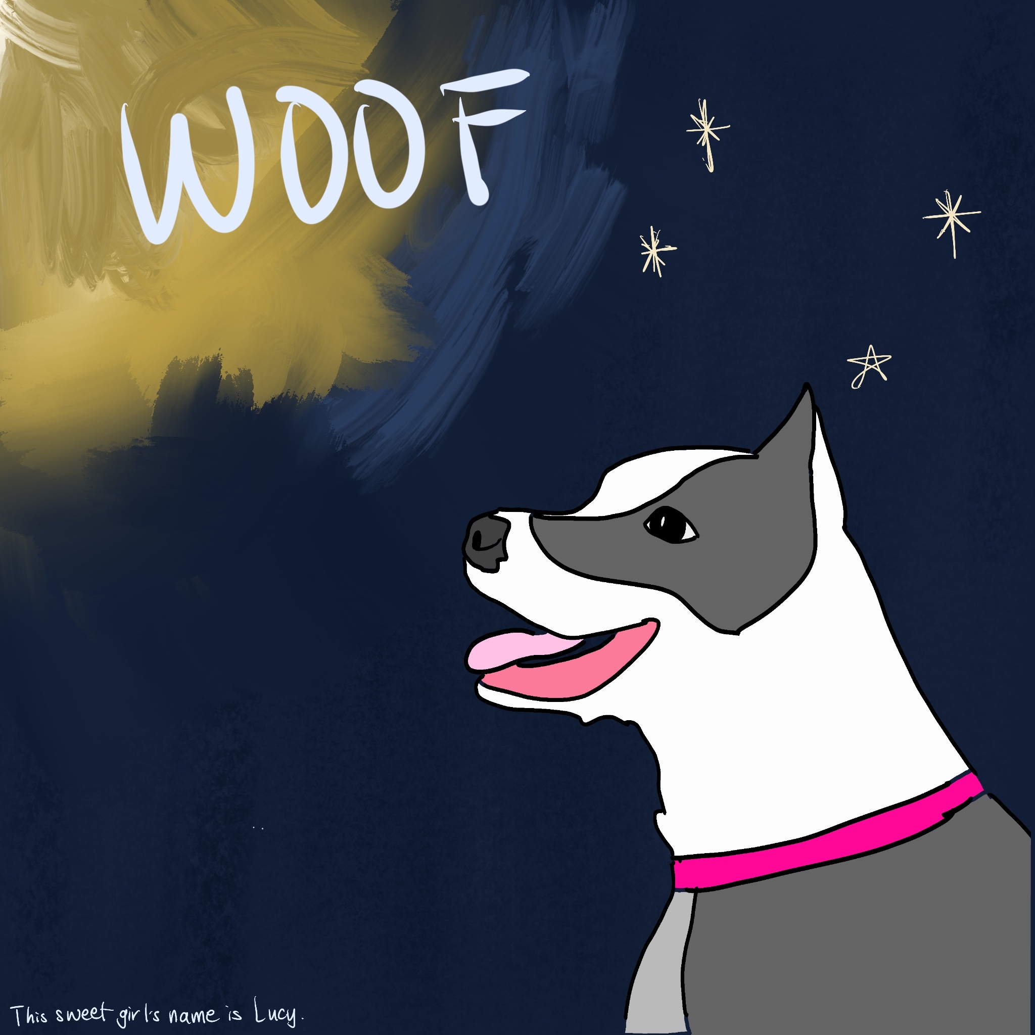 Lucy painting