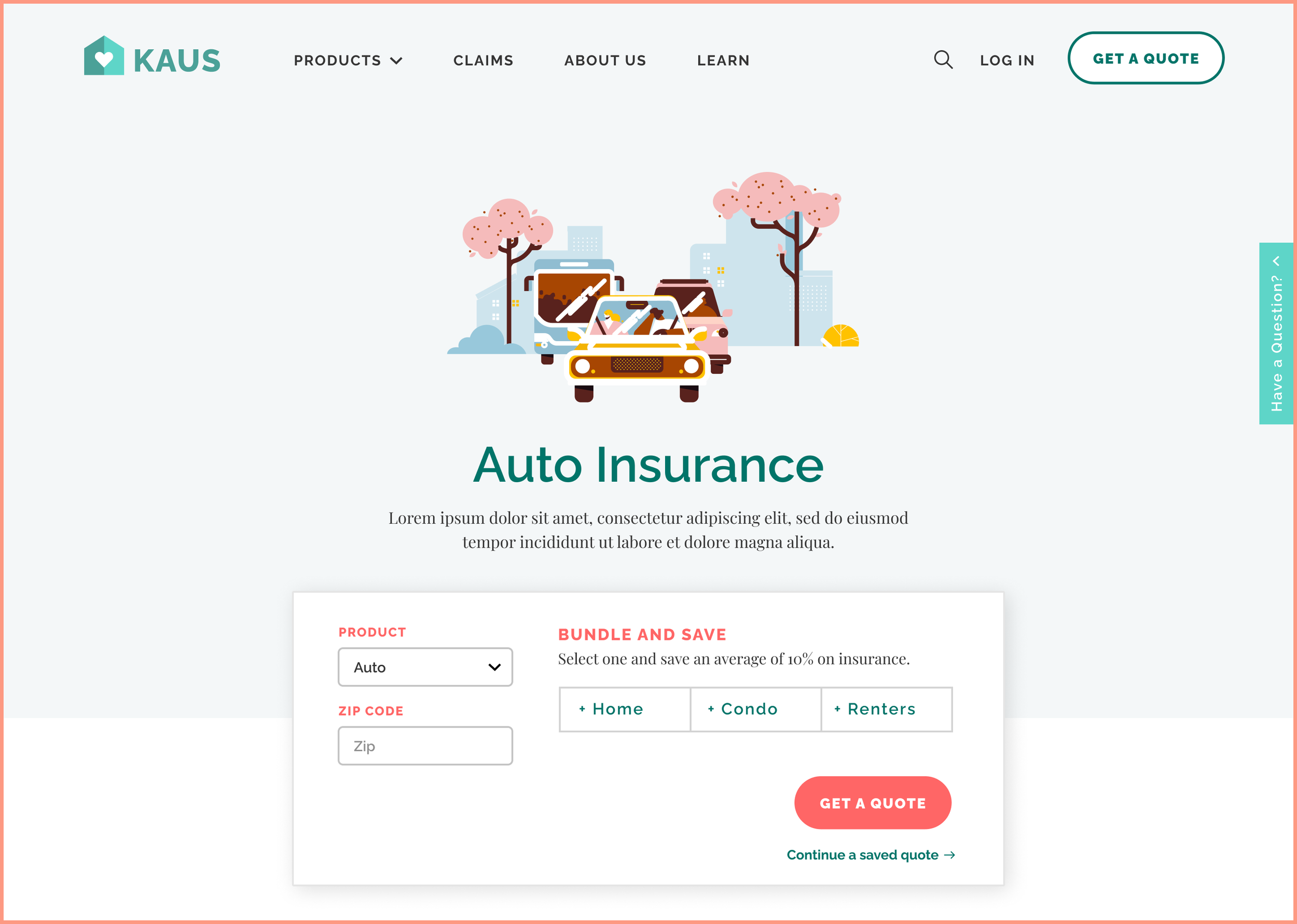 Product page detail