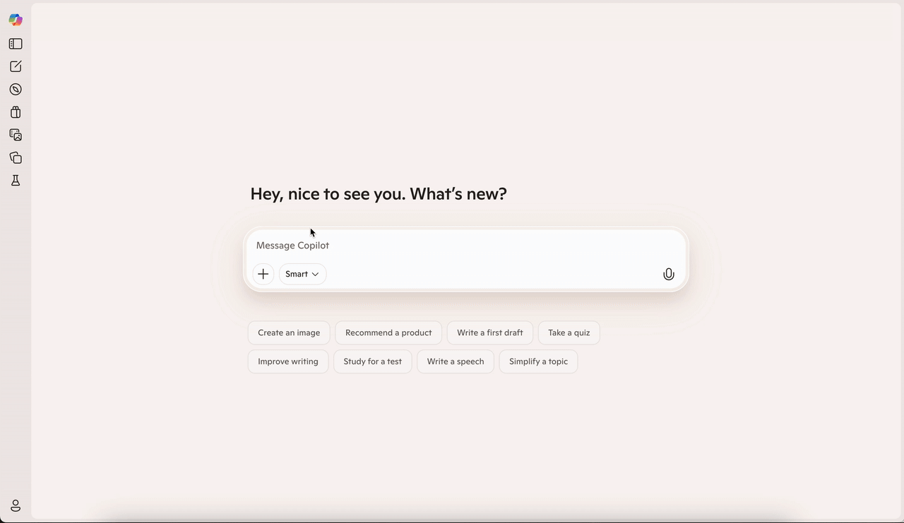 Current Copilot answer